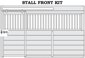Horse Stall System - Stall Front